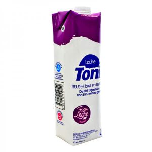 Leche Deslactosada Toni 1L