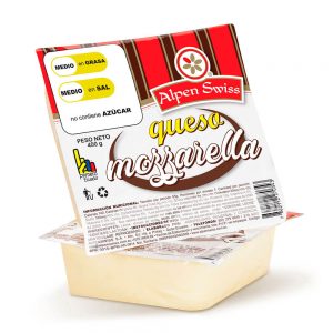 Queso Mozzarella Alpen Swiss 400g